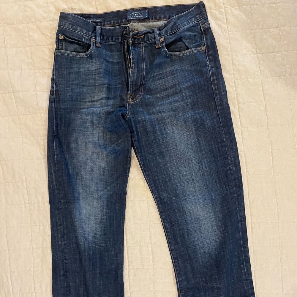 Mens lucky brand jeans size 33x32